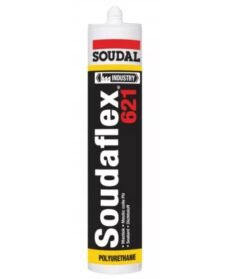 Soudal Soudaflex 621 Polyurethane Sealant 600 ml White | Pack of 6