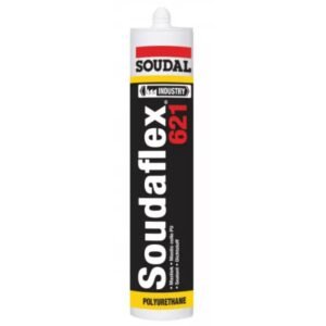 Soudal Soudaflex 621 Polyurethane Sealant 600 ml White  | Pack of 6