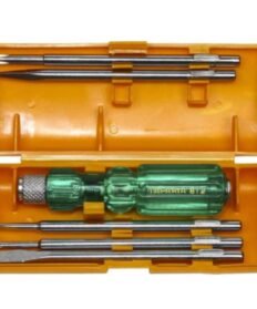 Taparia 812 Screwdriver Set with 5 Blades Neon Bulb