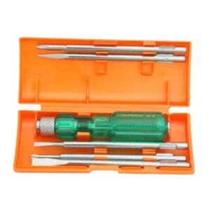 Taparia 1013 Screwdriver Kit 8 Piece Set with Hanging Pouch Pack of 5