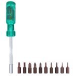 Taparia BDS 125 Steel Bit Driver Set 8x125mm