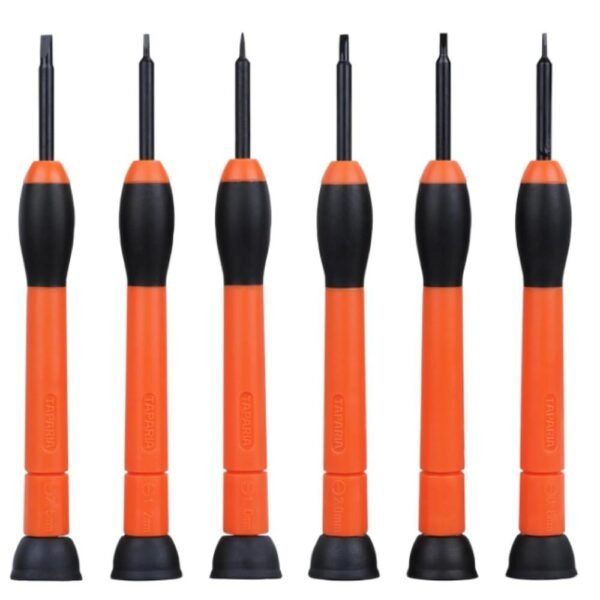 Taparia PSF6 Precision Screwdriver Set 6 Piece Fine Tip Pack of 2