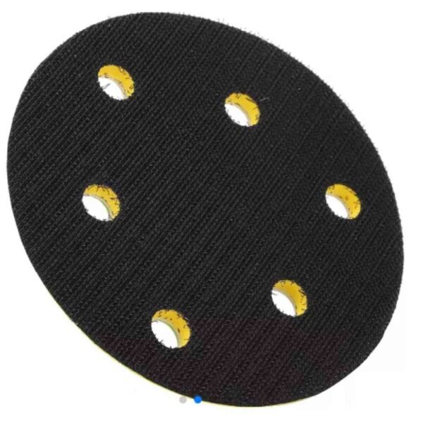 Velcro Backup Pad 3.5 Inch 6-Hole Pack of 5
