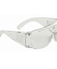 Venus E-603-CHC-AF Clear-Vision Lens Polycarbonate Lens Over-Spectacle OTG Eye Protection Goggles with Anti-Fog, UV Protection & Anti-Scratch, 120113201