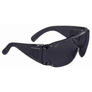 Venus E-603-GHC-AF Dark-Tinted Lens Polycarbonate Lens Over-Spectacle OTG Eye Protection Goggles with Anti-Fog, UV Protection & Anti-Scratch, 120113301