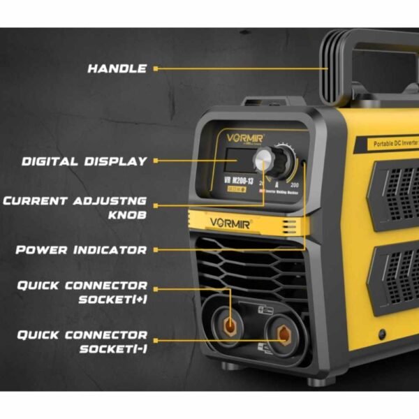 Vormir 200A Inverter MMA MAG and TIG Welding Machine