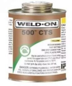 Weld-On CPVC Pro IPS 500 CTS adhesive 946ml