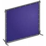 Westward J4043 8x6ft Blue Welding Screen
