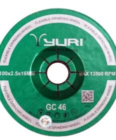 Yuri 100x2.5x16mm GC Flexible Grinding Wheel 46 Grit | Pack of 10