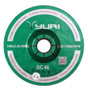 Yuri 100x2.5x16mm GC Flexible Grinding Wheel 120 Grit | Pack of 100