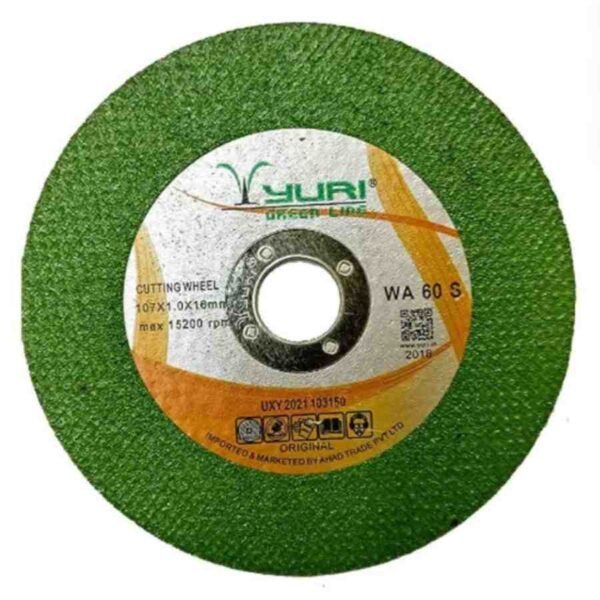 Yuri WA-60S-4 Greenline 4 Inch Cut-Off Wheel Pack of 100