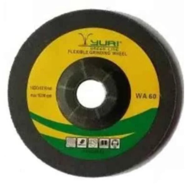 Yuri WA60 Greenline 4 Inch Flexible Grinding Wheel 100x3x16mm Pack of 30